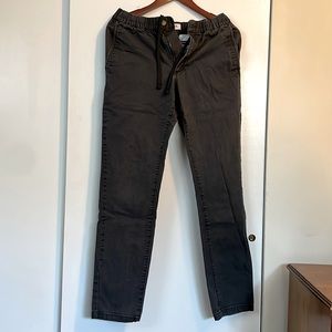 Old Navy S slim built in flex grey pants